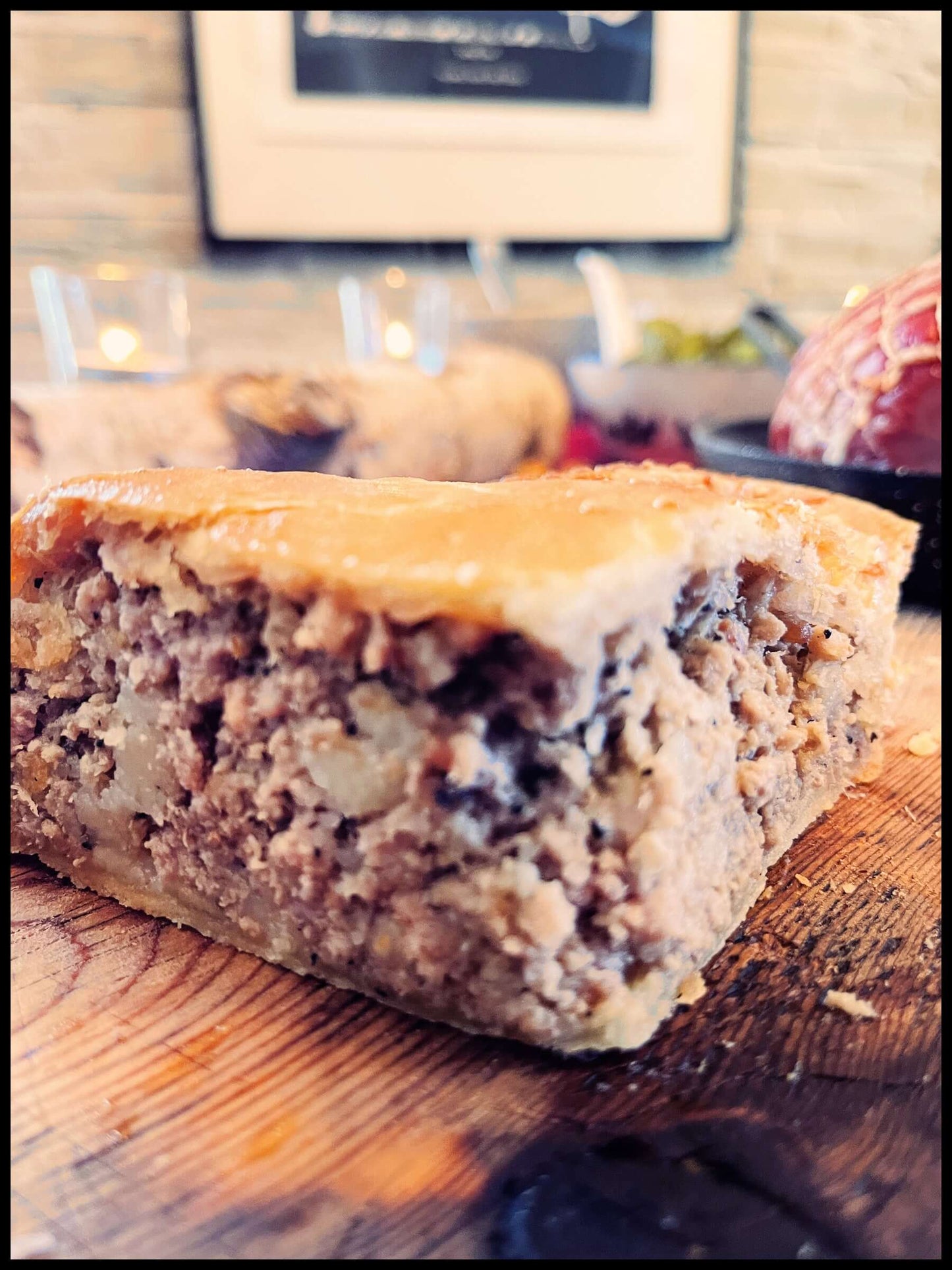 Wagyu beef pie
