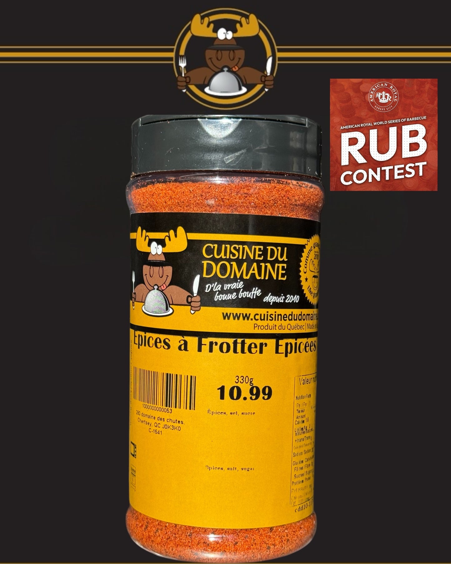 Épices à frotter – Épicées (Gros Format)🔥