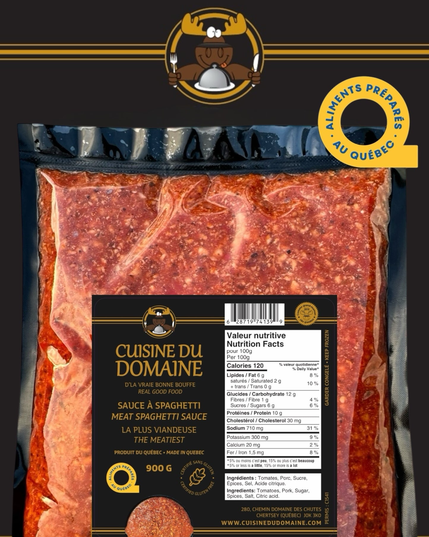 Sauce à spaghetti à la viande