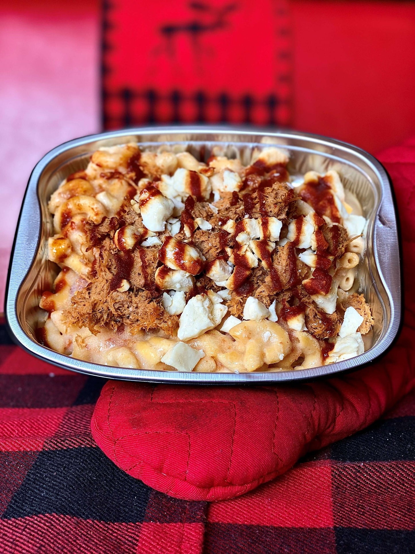 Mac and cheese bacon and cheese