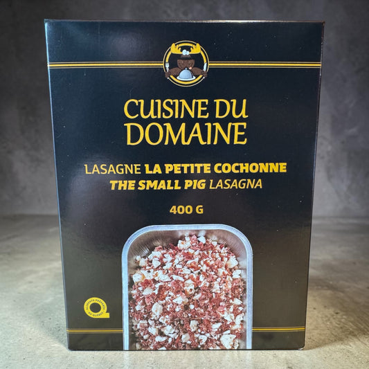 Lasagne "La cochonne" 400g / 1 personne