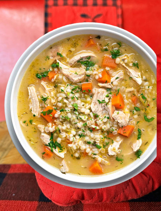 Grandma's chicken and rice soup