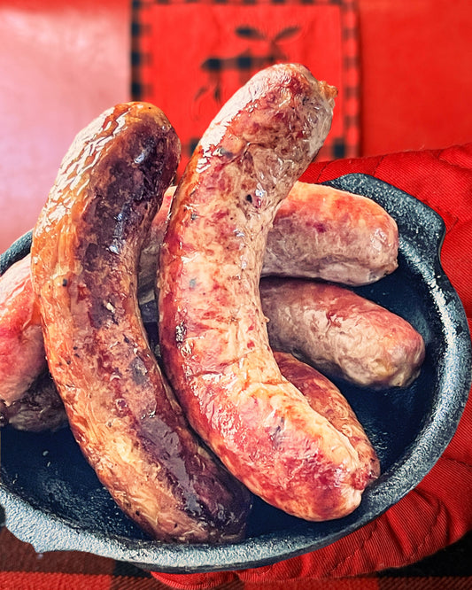 Smoked meat sausages