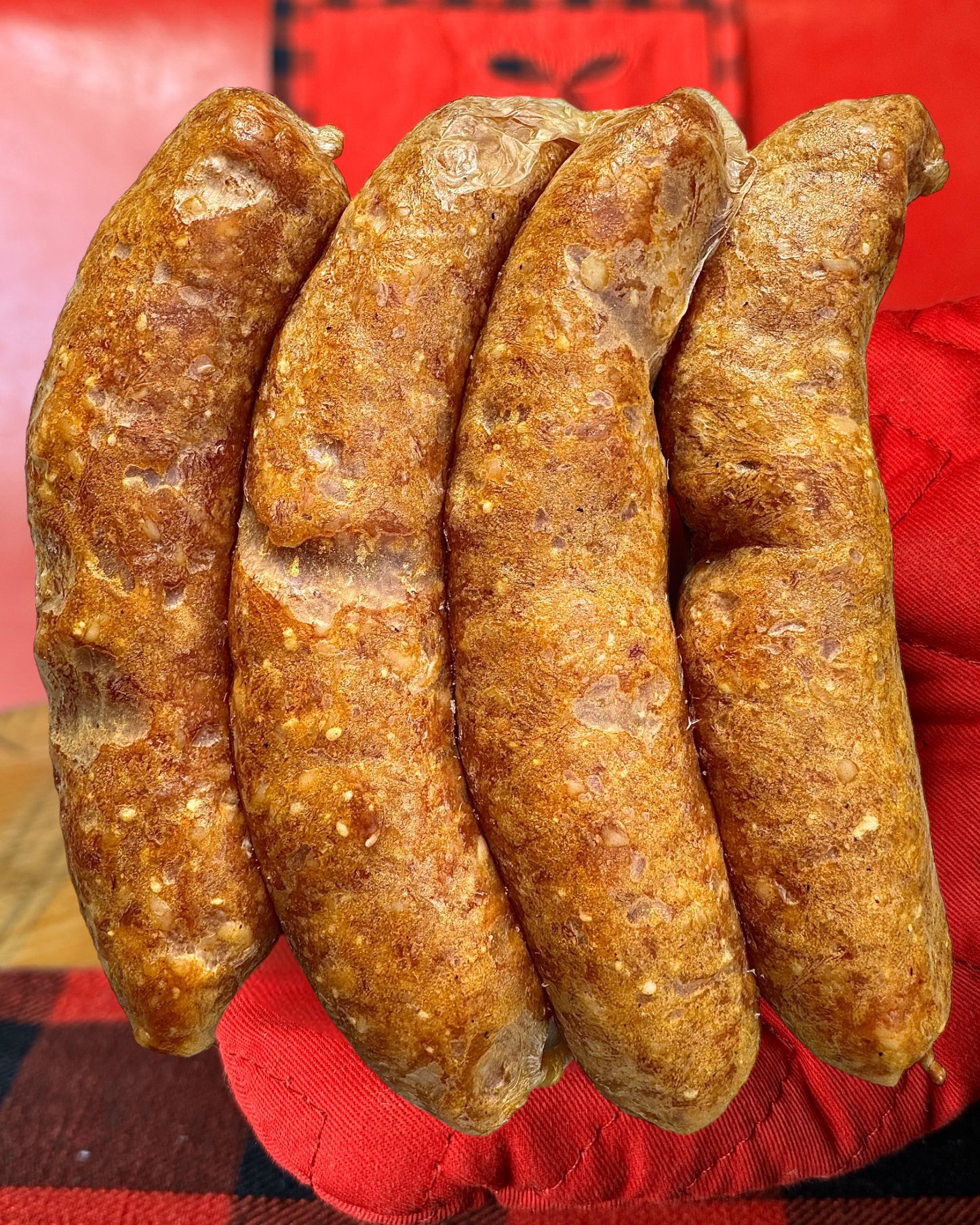 Saucisses miel moutarde