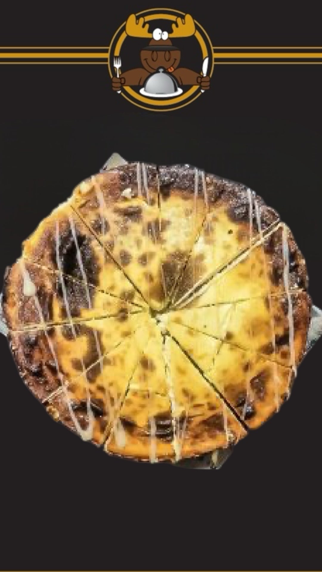 Gâteau au fromage à la croustade aux pommes à l'érable ENTIER